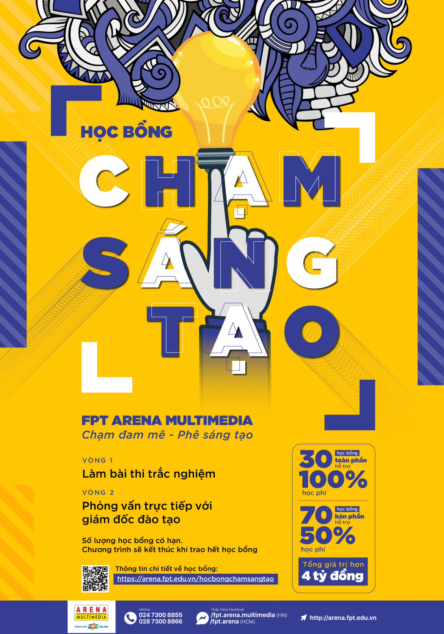 FPT Arena ươm mầm tài năng thiết kế với học bổng 4 tỷ đồng