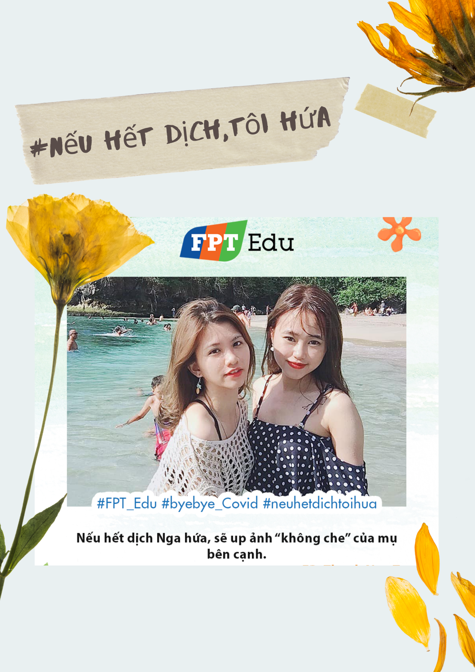 1001 lời hứa hài hước của các thí sinh #Nếu hết dịch, tôi hứa 