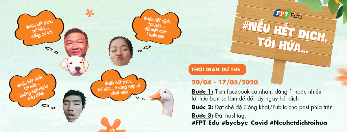 2 ngày đếm ngược nhận bài dự thi #Nếu hết dịch, tôi hứa