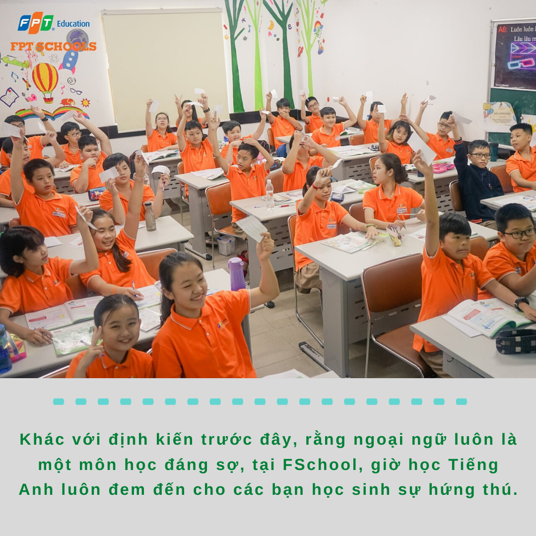 Ghé thăm một giờ học Tiếng Anh của thầy trò Trường TH&THCS FPT Đà Nẵng