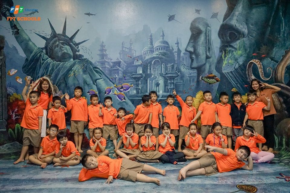 Học sinh FSchool Đà Nẵng khám phá bảo tàng nghệ thuật 3D