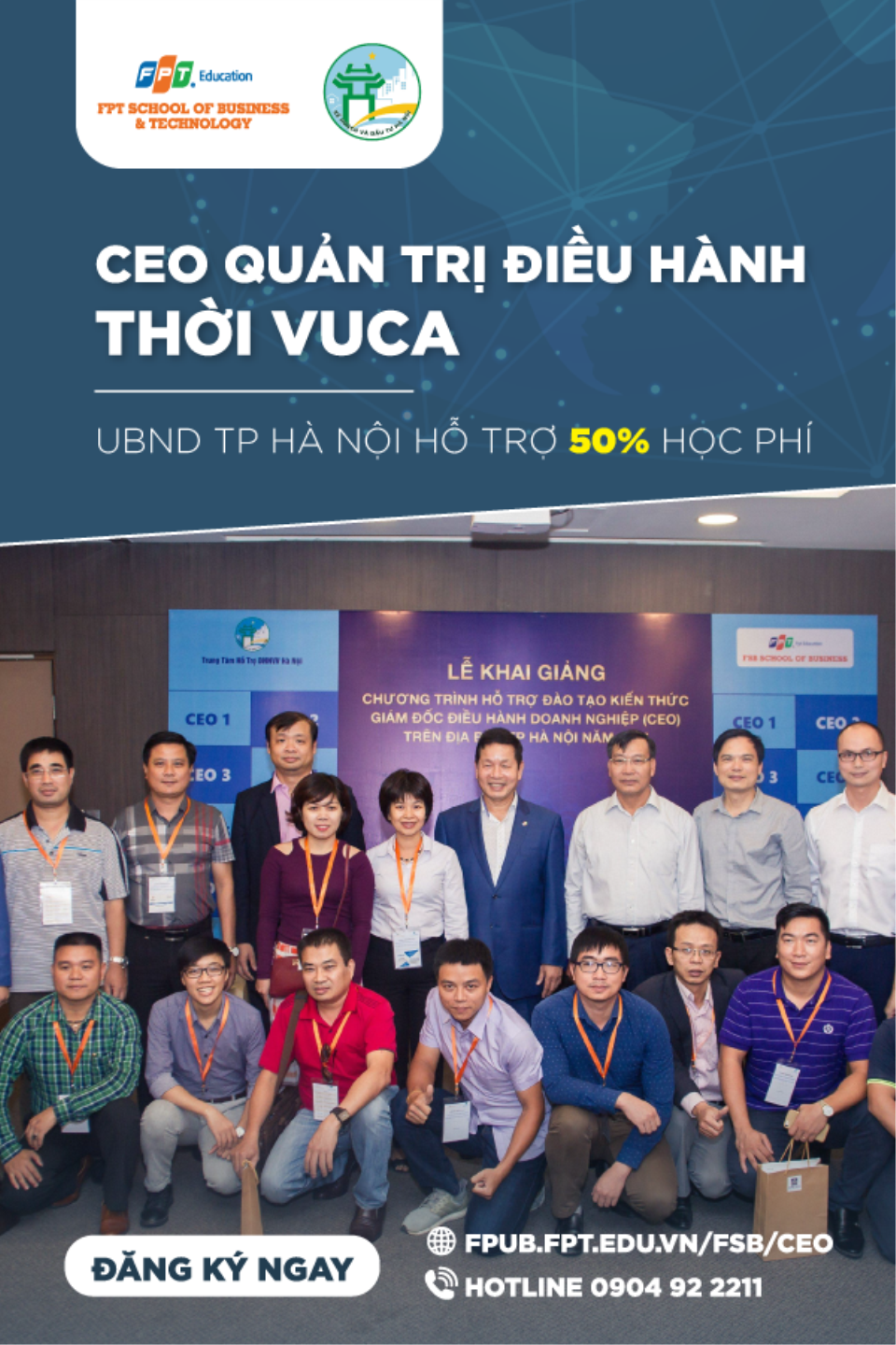 Lợi ích khi học cùng trải nghiệm với “CEO – Quản trị điều hành thời VUCA”