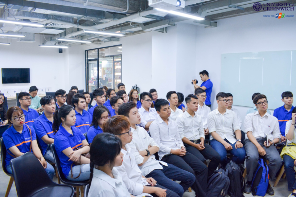Cơ hội học cùng trải nghiệm, gặp gỡ, trao đổi và tuyển dụng trực tiếp sinh viên ĐH Greenwich