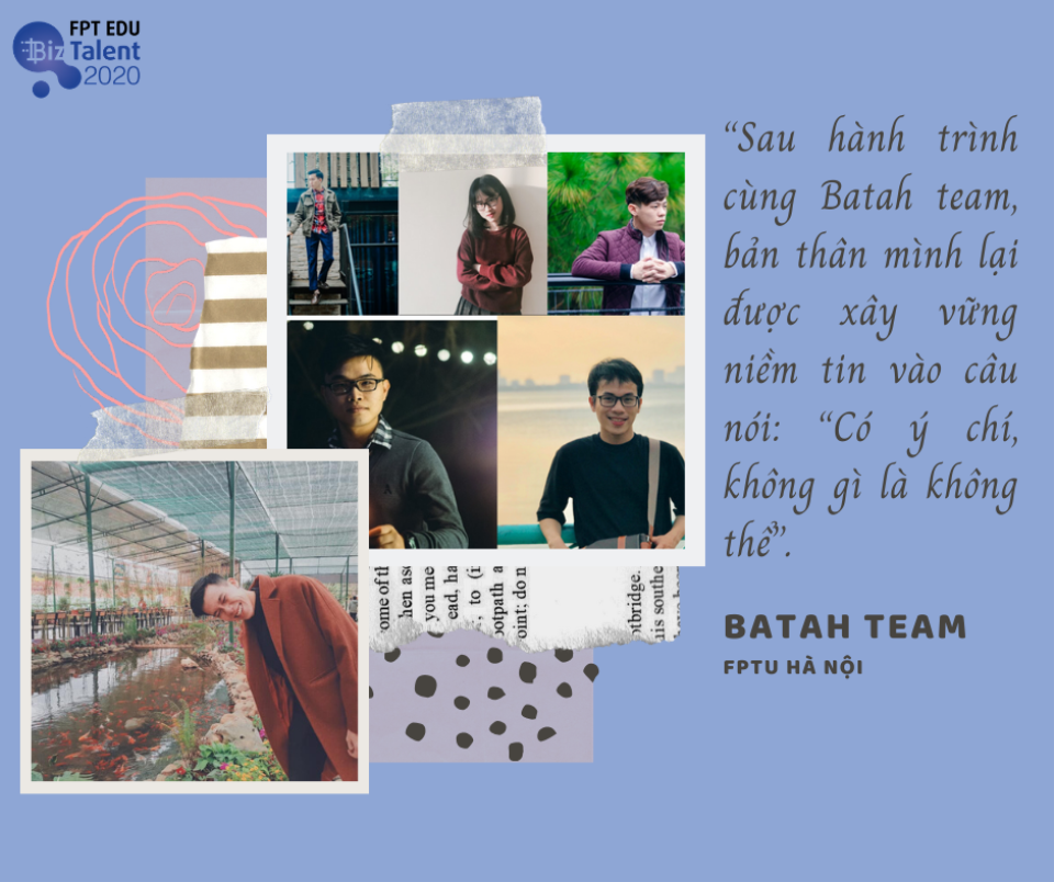 Batah team chia sẻ bí quyết học cùng trải nghiệm trong cuộc thi