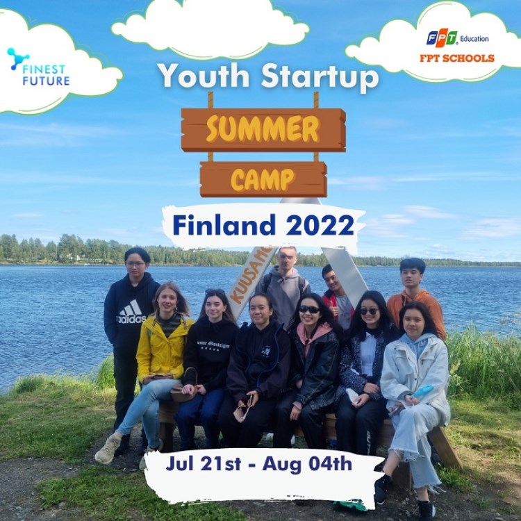 Thông tin chương trình trại hè tại Phần Lan dành cho học sinh FPT Schools thuộc FPT Edu ở độ tuổi từ 12 - 17