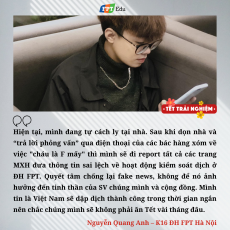 HSSV FPT Edu khoe kế hoạch “du xuân tại gia, tránh xa Covid”