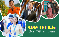 CBGV FPT Edu đón Tết an toàn: Người chọn “chuyển đổi số”, người ở nhà sum vầy