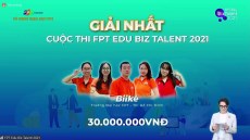 Ngôi vị quán quân FPT Edu Biz Talent 2021 gọi tên Biiké (FPTU TP.HCM)