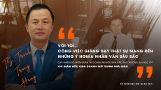 Khi Giám đốc kinh doanh trở thành giảng viên nhà F