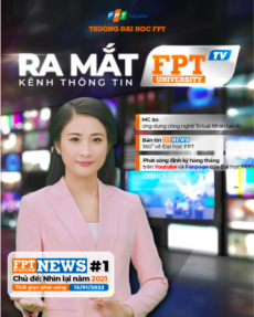 Ứng dụng công nghệ mới lạ, FPTU-News thu hút đông đảo người xem