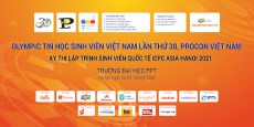 ĐH FPT đăng cai Olympic Tin học SVVN lần thứ 30, Procon và ICPC Asia Hanoi 2021