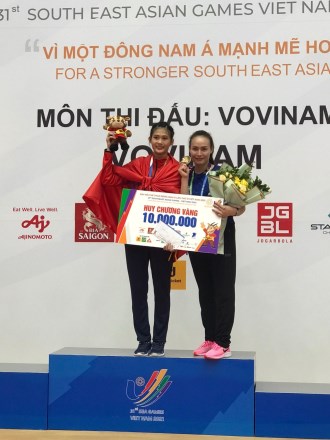 FPT SV FPT Edu vô địch Vovinam SEA Games 31 hạng 65 kg nữ