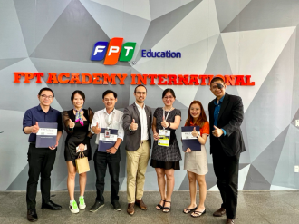 FPT Viện Đào tạo quốc tế FAI gặp gỡ đại diện  Stag match® - Singapore
