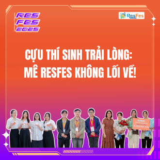 Sinh viên Khối Giáo dục FPT trải lòng: yêu thích nghiên cứu khoa học từ cuộc thi ResFes