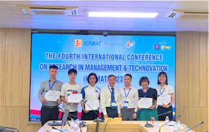 NCKH của SV Greenwich Việt Nam được chọn trình bày tại Hội thảo quốc tế
