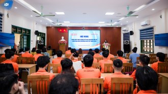 Sinh viên Trường ĐH FPT Hà Nội ghi dấu hoạt động hỗ trợ phường Sơn Tây triển khai NQ57 qua kỳ OJT