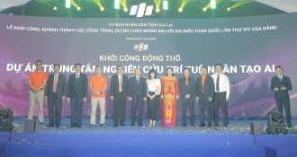 FPT khởi công động thổ dự án Trung tâm nghiên cứu Trí tuệ nhân tạo AI tại Gia Lai
