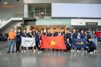 Học sinh FPT Schools đại diện Việt Nam tham dự giải robot quốc tế