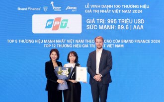 FPT - Top 5 thương hiệu mạnh nhất Việt Nam 